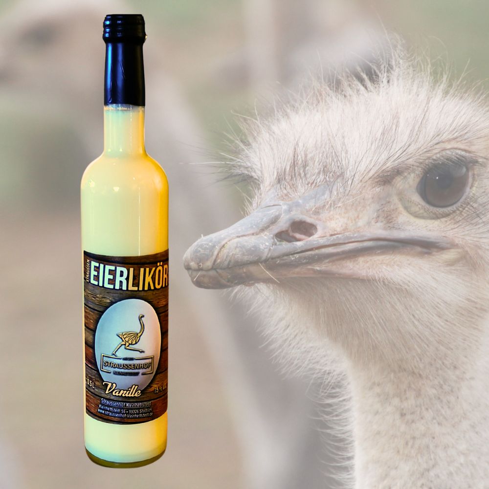 Straußeneierlikör Vanille