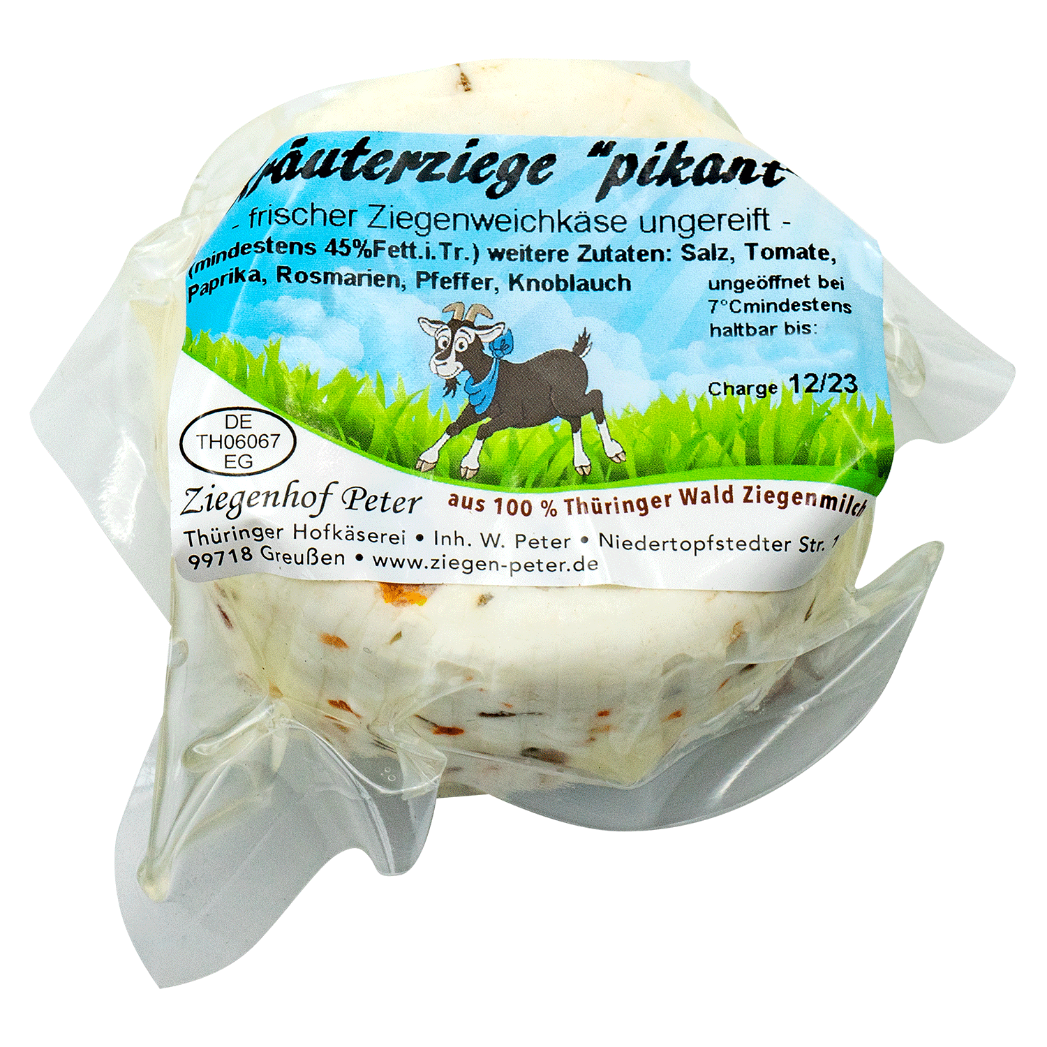 Kräuterziege "pikant" Kräuterziege "pikant"