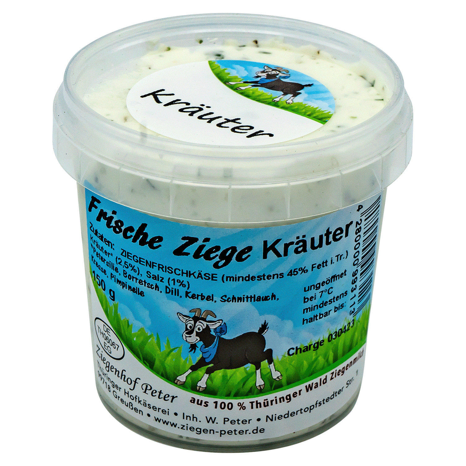 Frische Ziege Kräuter Frische Ziege Kräuter