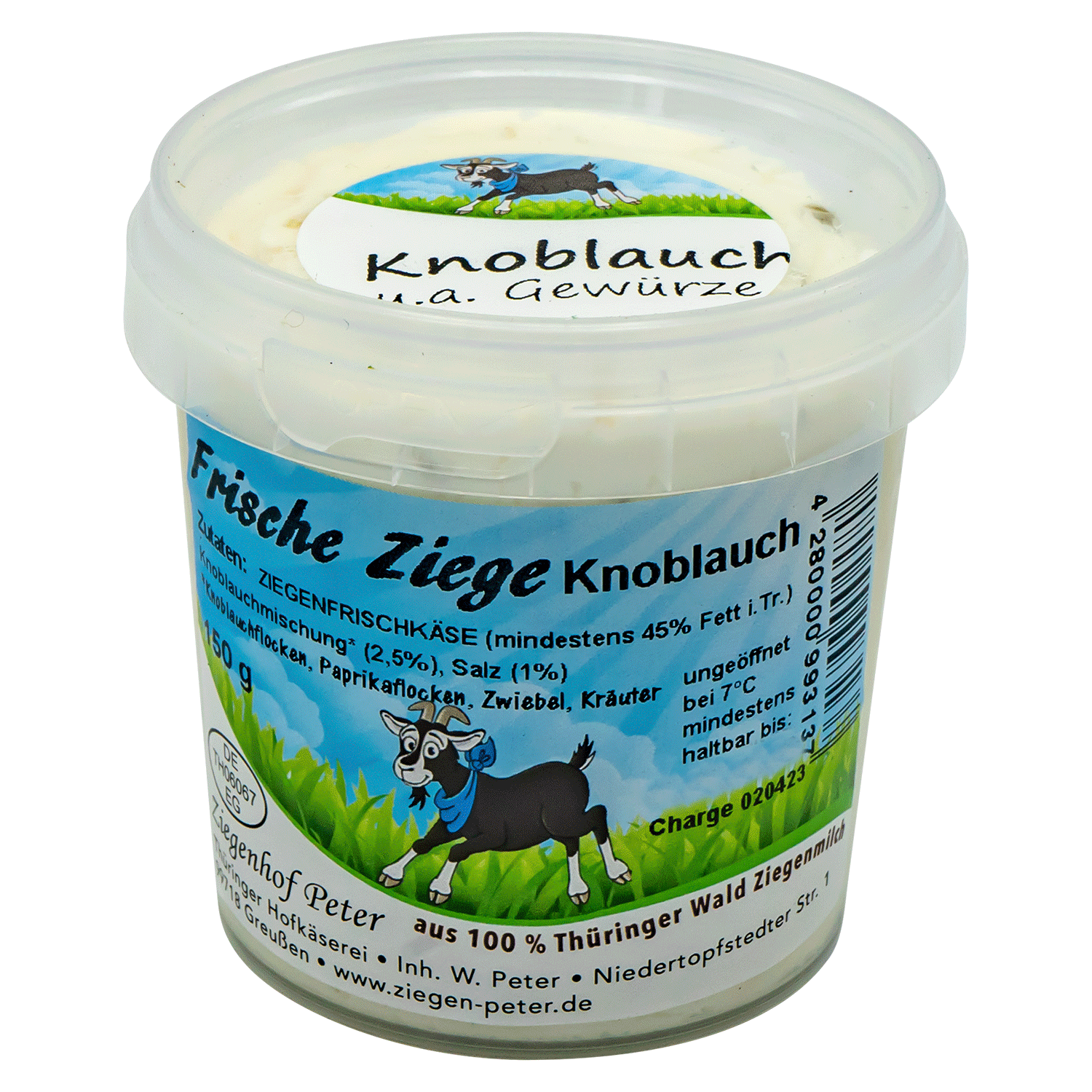 Frische Ziege Knoblauch Frische Ziege Knoblauch