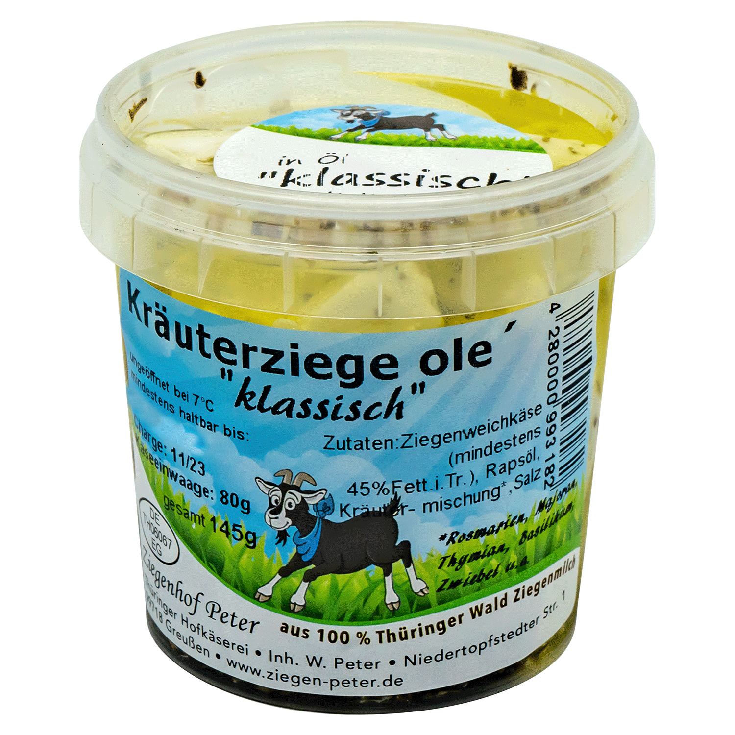 Kräuterziege ole "klassisch" Kräuterziege ole "klassisch"