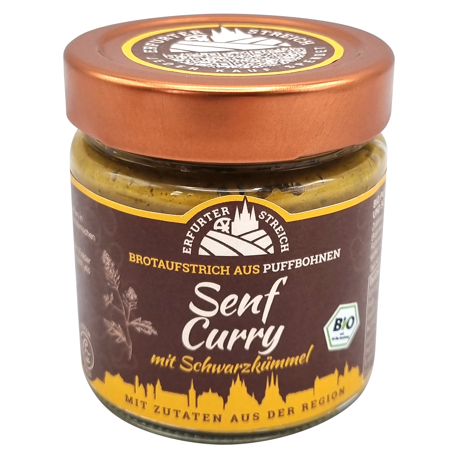 Bio Brotaufstrich Senf-Curry